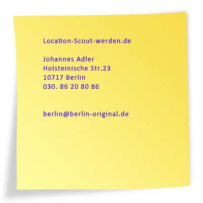 Location Scout werden